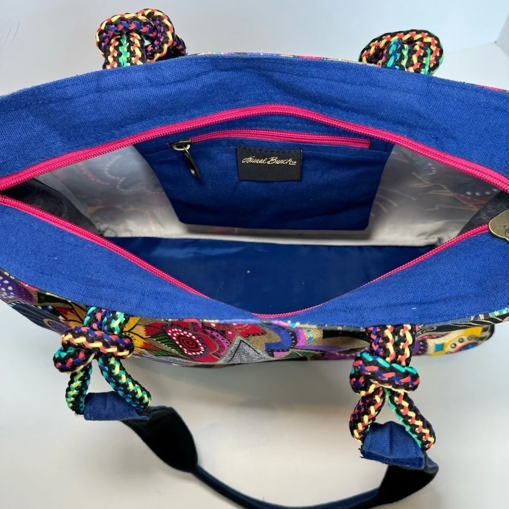 Laurel Burch Carlotta's Cats Medium tote